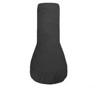 Housse de cheminée robuste en tissu Oxford 190T imperméable pour cheminée de jardin, toutes saisons, noir, 122 x 61 x 30,5 cm