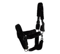 Housse De Cheval Avec Peluche Noire Pour Chevaux Pur Sang/Cob