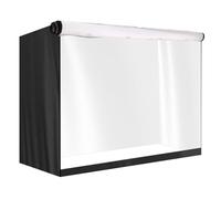 Housse de clapier d'extérieur en tissu Oxford 210D thermique pour animal domestique | Housse de cage à lapin d'extérieur avec fermeture éclair pour jardin, terrasse, jardin, pelouse à l'extérieur