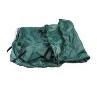 Housse de clapier triangulaire résistante aux intempéries pour protéger vos animaux de compagnie avec un tissu robuste (vert, 180 x 52 x 86 cm)