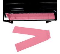 Housse de clavier 88 touches, protection anti-poussière lavable en coton pour piano numérique électronique rose