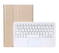 Housse de Clavier Bluetooth sans Fil pour iPad Air 4/iPad Air 5/iPad Air 6, Étui pour Clavier Bluetooth et Souris Tactile