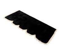 Housse de Clavier de Piano Électrique 88 Touches, en Pleuche Noire | Protection Anti-poussière, Lavable, Texture Fine et Surface Lisse, pour Garçon et Filles, Pianistes, Maison et Église