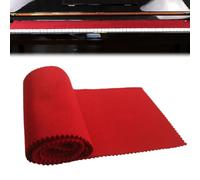 Housse De Clavier De Piano Numérique Housse Anti-Poussière (ROUGE)