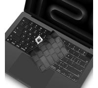Housse de clavier de qualité supérieure pour MacBook Pro 0,8" et MacBook | Protection ultra fine en TPU pour MacBook Pro 0,88" M1-M5 Pro/Max et MacBook Air 13/15 M2-M5, MacBook Pro Accessoires Skin