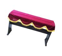 Housse de clavier électrique en velours épais doux anti-poussière pour clavier électrique pour magasin de musique à domicile, nettoyage facile, protection décorative pour piano à domicile