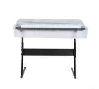 Housse de clavier électronique en PEVA givré conçue pour 61 à 76 touches - Protection contre la poussière et les rayures - Légère et portable - Pour musiciens à la maison ou sur scène (61 touches)