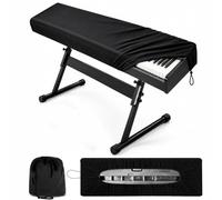 Housse de Clavier Électronique pour Studiologic Numa Compact 2012-2017 | 88 Touches Housse Anti Poussière Piano | Cordon Serrage Réglable | Sac de Rangement Inclus | Bord Élastique | Maison et Studi