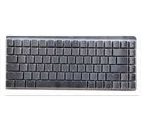 Housse de clavier en silicone anti-poussière compatible avec clavier mécanique sans fil Logitech MX Mini 84 touches (pas pour clavier lumineux sans fil Logitech MX Keyboard)