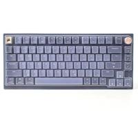 Housse de clavier en silicone compatible avec Corsair K65 Plus sans fil 75 % RVB remplaçable à chaud (transparent)