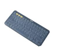 Housse de Clavier en Silicone Ultra Fine pour Logitech K380, Housse de Clavier pour Clavier sans Fil Logitech K380, imperméable, Anti-poussière (Transparent)