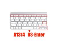 Housse de clavier magique en Silicone,A1644 A1314 A1243,protection de la peau pour clavier Apple imac avec touche numérique A1843 - Type A1314 US