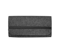 Housse de Clavier Portable 60/87/104 Touches, Sac en Feutre, étui de Transport for Clavier mécanique, Sac de Rangement for périphériques(Dark Grey-37x17x4cm)