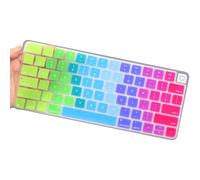 Housse de clavier pour Apple Magic Keyboard 3/iMac 61 cm avec Touch ID, pour iMac 24 modèles 2024-2021 A2449 A2450 M1 Chip-Rainbow