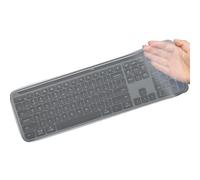 Housse de clavier pour clavier sans fil Logitech Signature Slim K950, Logitech MK955 Signature Slim Wireless Keyboard US Silicone Keyboard Cove Accessories - Transparent