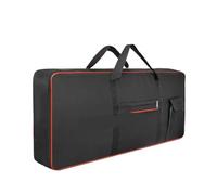 Housse De Clavier Pour ContrôLeur MIDI Épaissir 61 sac de clavier étanche housse couverture Piano électronique for orgue organtronique bord rouge(Red edge 2)