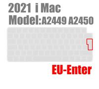 Housse de clavier pour iMac M1,24 pouces,filaire,Apple Magic,avec identification tactile,A2520A2449,A2450,A1243,A1843,A1644,MB110LL/B,2021 - Type EU-A2449 with ID