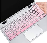 Housse de clavier pour Lenovo Chromebook Flex 3 11"/IdeaPad 3 Chromebook 11.6/Lenovo Spin X360 Chromebook/Lenovo Chromebook Flex 5 5i 13/Chromebook C330 C340 100e 300e 500e 11.6 Rose ombré