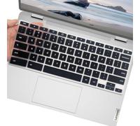 Housse de clavier pour Lenovo Chromebook Flex 3 11"/Lenovo Chromebook C340 C330 11,6"/Lenovo IdeaPad Flex 3 11,6"/Lenovo Chromebook 100e 300e 500e N23 N22 N21 N20 11,6", noir