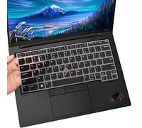 Housse de clavier pour Lenovo ThinkPad X1 Carbon Gen 11/10, ThinkPad T14 & T14s Gen 4/3, ThinkPad L14 Gen 3 & P14s Gen 3, Thinkpad E14 Gen 6 Gen 5, ThinkPad T14 Gen 4-Noir