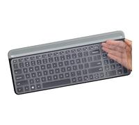 Housse de clavier pour Logitech MK470 & Logitech K585 K580 & MK470, sans fil, ultra fin, en silicone transparent