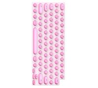 Housse de clavier pour ongles longs améliore la saisie des claviers en silicone pour bureau, école et cafés