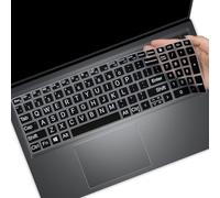 Housse de clavier pour ordinateur portable Dell 15 DC15250 DC15255, Dell 16 DC16250 DC16251 & 16 Plus/16 Plus 2 en 1 DB06250 DB16250 DB16255 & Dell Pro 15 Essential PV15250 PV15250 PV115 5255-. Noir