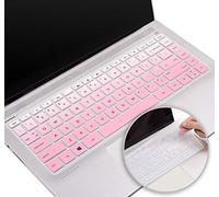 Housse de Clavier pour Ordinateur Portable HP 14 et HP Pavilion x360 14 14dk 14fq 14dqdkcf Series 14dq1040 14mba011dx ba013dx 14dh2097nr 14bw006fnr 14bnr 040WM 14fq0033dx 14fq0013dx(Rose