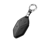 Housse de clé de voiture en cuir compatible avec les accessoires de clé BYD Leopard 5/8(Style 4)