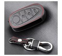 Housse de clé de Voiture en Cuir Fob pour Alfa Romeo 4C Mito Giulietta Mythe 159 GTO GTA Porte-clés Automatique Coque de télécommande