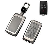 Housse de e voiture grise compatible avec Land Rover 2018-2023 Range Rover Sport Evoque Velar Discovery Vogue Jaguar E, I-PACE Discovery 5 boutons