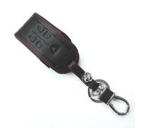 Housse de n cuir noir pour Jaguar XF XJ XK XKR S-Type 5 boutons pour télécommande intelligente - Accessoire élégant pour e voiture - Noir