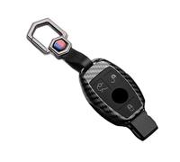 Housse De Clé Voiture en Fiber Carbone ABS pour Mercedes pour Benz ABCE Classe GLS GLA GLK GLC CLS CLA AMG W204 W205 W212 W463 W176 Coque Clé Voiture(A3 Carbon Set 2)