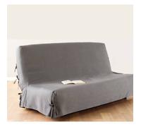 Housse de clic-clac coton gris souris 140x200cm - Atmosphera createur d'interieur