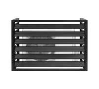 Housse de climatisation 1,5P en aluminium robuste, double écran de protection pour l'extérieur et la décoration de jardin. Bâche de clôture AC durable pour cacher et protéger l'unité extérieure