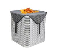 Housse de climatisation pour appareil extérieur, housse de climatisation pour appareils extérieurs, bouclier de protection contre la poussière, pour l'intérieur et l'extérieur (91 x 91 cm)
