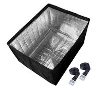 Housse de climatisation pour appareils extérieurs d'hiver - Housse de climatisation pour l'extérieur étanche - Housse de protection isolée avec boucles réglables pour compresseur condensateur