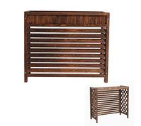 Housse de climatiseur d'extérieur avec jardinière, brise-vue et étagère de rangement pour protéger et dissimuler l'unité