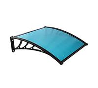 Housse de climatiseur extérieur - Pompe à chaleur pour terrasse - Auvent pour entrée et feuille creuse à condensateur - Bleu - 100 x 300 cm