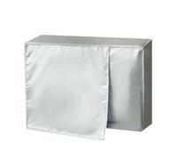 Housse de climatiseur - INF - M - Protège contre le vent - Résistante aux intempéries - Couleur grise