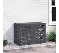 Housse de climatiseur vidaXL Anthracite 100x50x70 cm Acier