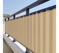 Housse de clôture d'extérieur imperméable pour balcon, terrasse, arrière-cour et jardin, résistante aux UV, facile à installer, parfaite pour les espaces extérieurs