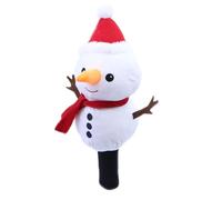 Housse De Club De Golf - Protège-Bois De Noël En Tricot & Peluche Pour Driver, Bois, Putter - Housse Durable Pour Hommes & Femmes - Design Festif Père Noël, Bonhomme De Neige, Élan - Protection Des Cl