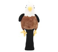 Housse de Club de Golf Putter Protection Tête, Dessin Animaux Mignons, Doublure Douce, Housse Tige Golf 7,62x40cm - Protection Antichoc, Matériaux de Qualité, Idéal pour Parcours (Café)