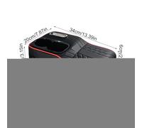 Housse de console centrale - Coussin organisateur | Porte-gobelet automatique multifonctionnel, SUV camion berline mini-fourgonnette voyage urbain tourisme longue conduite accessoire intérieur de véhi