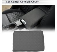 Housse De Console Centrale De Voiture Housse D'accoudoir De Voiture 32x22x6cm / 12.6"x8.66"x2.36" Gris Cuir Nappa Mousse š€ MšŠmoire