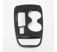 Housse de console décorative de rechange pour Chevrolet Equinox 2017 2018 en acier inoxydable pour pommeau de levier de vitesse de voiture - Cadre décoratif - Accessoires de style automobile - Noir