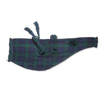 Housse de cornemuse écossaise Highland Air Bag Tartan avec cordon, accessoire de fanfare militaire, irlandaise, Blackwatch