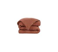 AltoBuy OUREA - Housse de Couette 160x210cm Gaze de Coton Terracotta