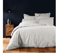 Douceur d'Intérieur Housse de Couette Lina 260 x 240 cm 100 % coton Blanc